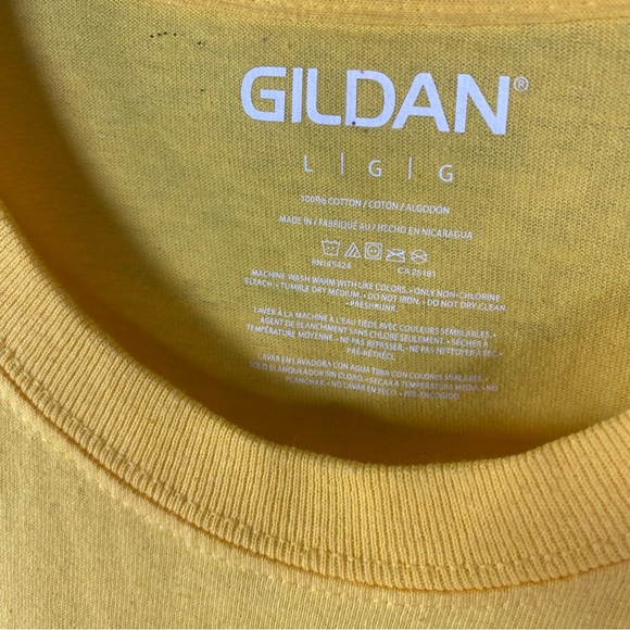 YELLOW SHORT SLEEVE SUN FADED T SHIRT - SZ L
VERY GOOD CONDITION - Picture 3 of 3